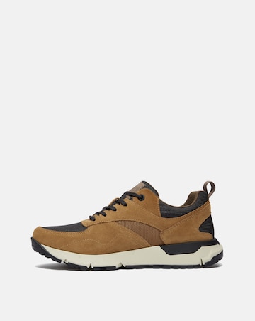 Timberland Voyager Park Low Lace Trainer - Olive