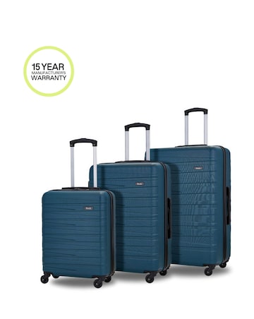 Rock Seattle 3pc Suitcase Set