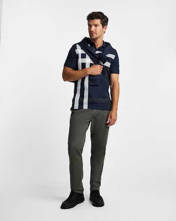 Barbour Blaine Tailored Polo Shirt - Navy
