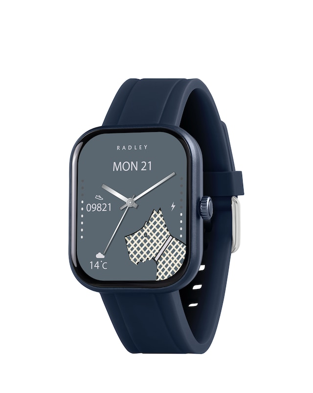 Radley Series 55 Silicone Strap Smart Watch  - Naval Blue