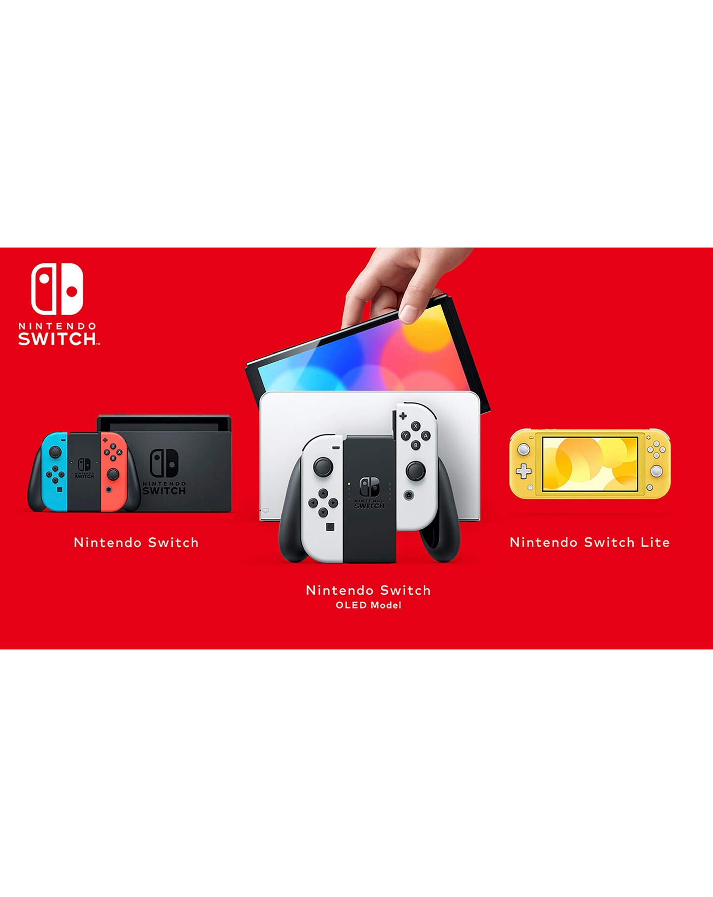 Nintendo Switch OLED Console - White | Jacamo