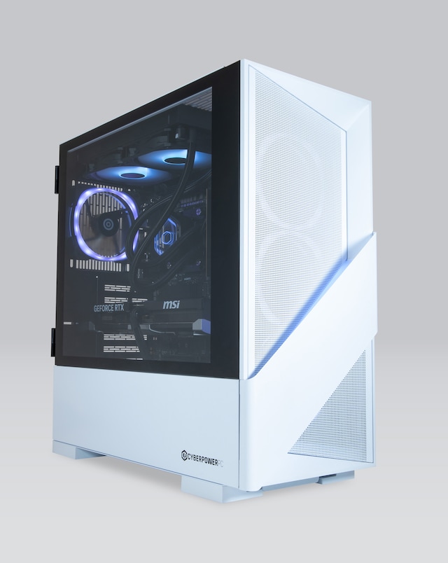 CyberPowerPC Lumina AMD Ryzen 5 9600X, NVIDIA GeForce RTX 5060 Ti, 16GB RAM, 1TB NVMe SSD, Windows 11 Home Gaming PC