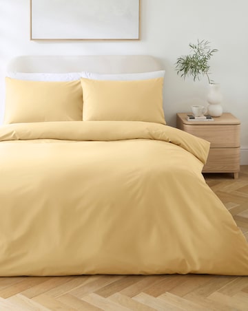 Non Iron Plain Dye Housewife Pillowcase Pair