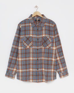 Double Pocket Check Overshirt