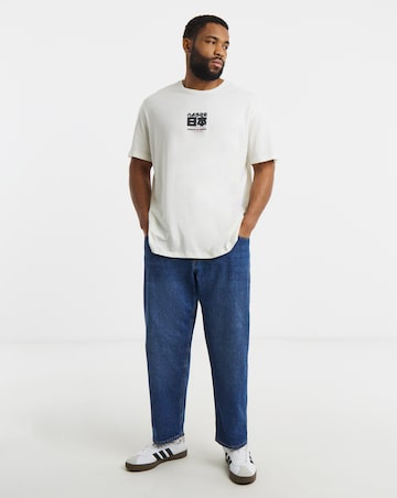 Jack & Jones Cherry Back Graphic T-Shirt - White