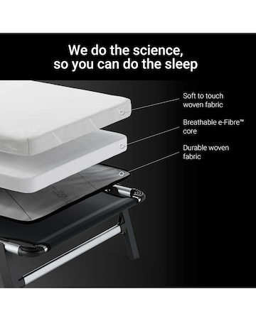Jay-Be Hideaway Folding Bed with e-Fibre Mattress Single