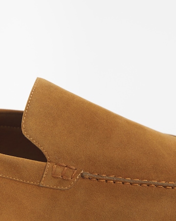 Suede Look Loafer Wide