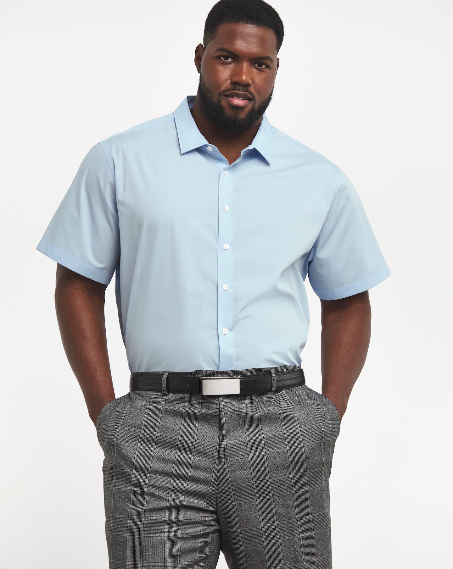 Short Sleeve Formal Shirt Long