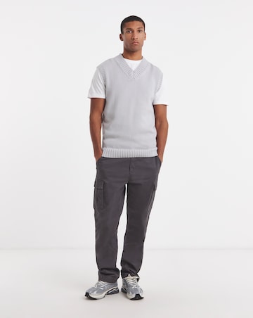 5 Pack White Crew Neck T-Shirts Long