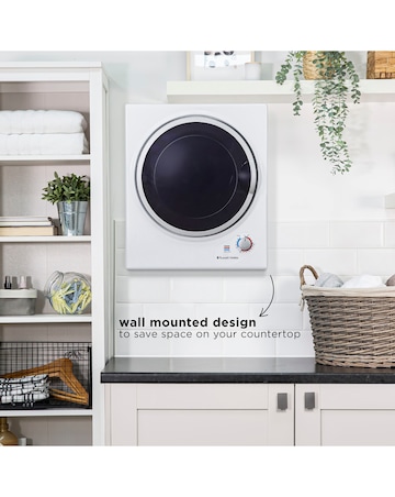 Russell Hobbs RH3VTD800 2.5kg Compact Vented Tumble Dryer - White