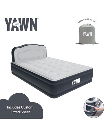 Yawn Double Airbed (with custom fitted sheet)