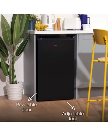 Adobe 50cm Undercounter Larder Fridge - Black