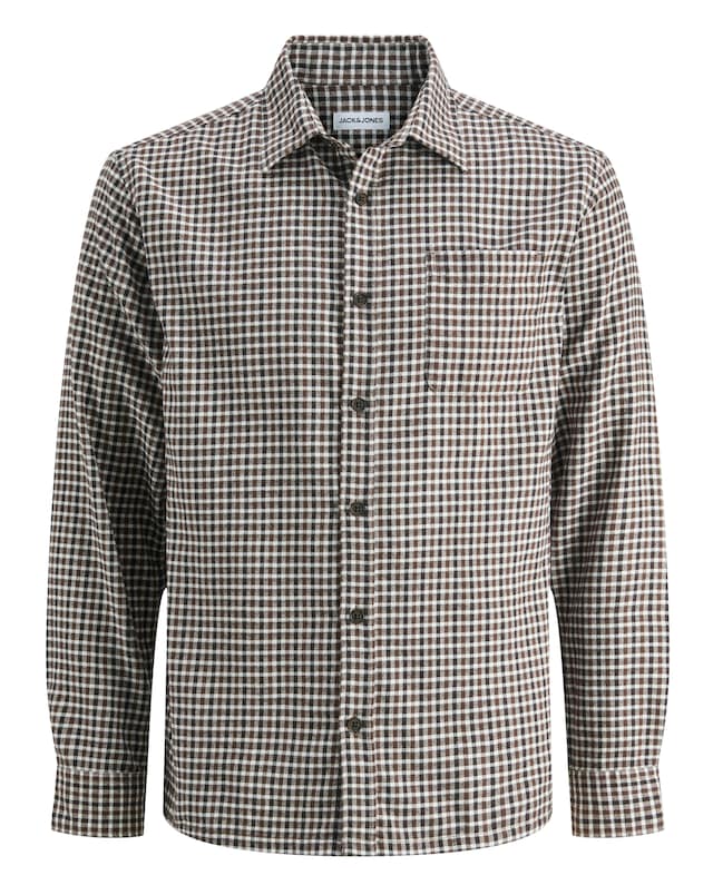 Jack & Jones James Check Shirt - Navy