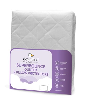 Downland Superbounce Pillow Protector Pair