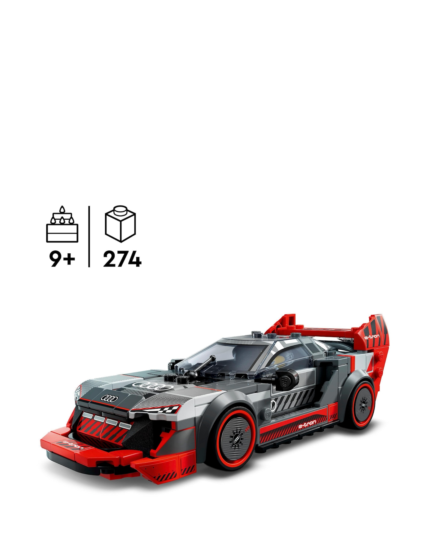 LEGO Speed Champions Audi S1 e-tron quattro Race Car 76921 | Jacamo