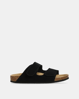 Jack & Jones Central Two Strap Sandal - Black