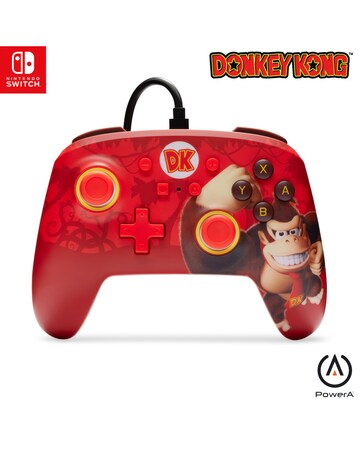 Power A Enhanced Wired Controller for Nintendo Switch - Donkey Kong