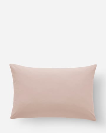 Pure Cotton 200 Thread Count Pillow Case Pair