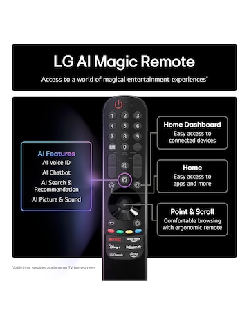LG 50QNED84A6C 50in QNED evo AI 4K Smart TV