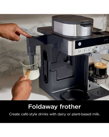 Ninja Prestige Dualbrew System CFN802UK Silver/ Black