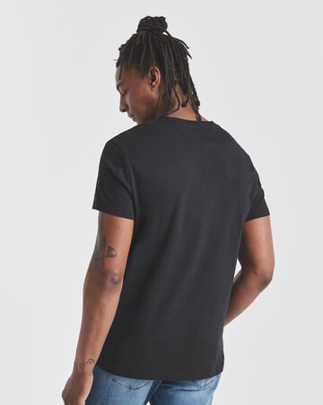 Tommy Jeans Varsity Embriodered T-Shirt - Black