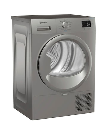 Indesit C YSD 82D SS UK 8kg Heat Pump Tumble Dryer Silver + Install