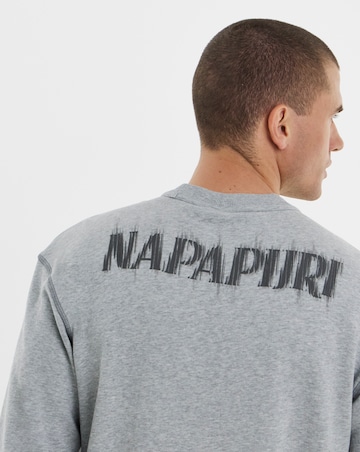 Napapijri Umbra Sweatshirt - Light Grey