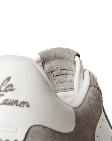 Polo Ralph Lauren Masters Court Trainers - Grey/White