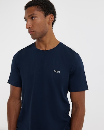 BOSS Mix & Match Short Sleeve Lounge T-Shirt - Navy