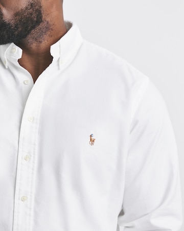 Polo Ralph Lauren Classic Long Sleeve Oxford Shirt - White