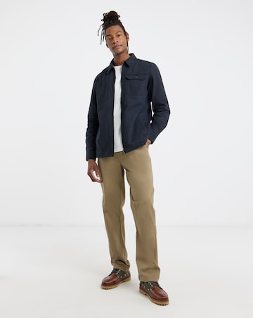 Barbour Harton Relaxed Slub Overshirt - Navy