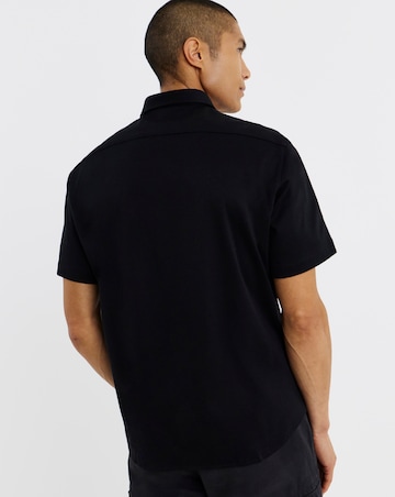 BOSS Short Sleeve Stretch Motion Shirt - Black