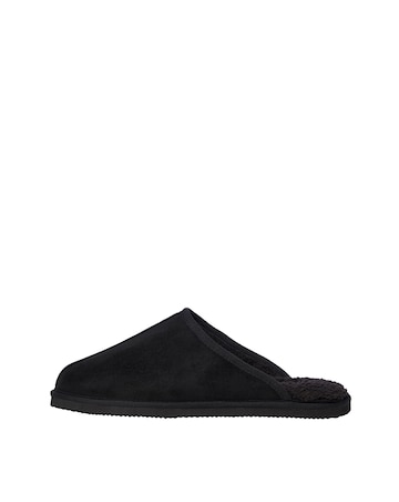 Jack & Jones Dudely Microfibre Slipper - Black