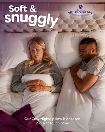 Slumberdown Chilly Nights 15 Tog Duvet + 2 Cosy Nights Pillow Bundle
