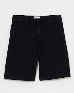 Calvin Klein Jeans Black Denim Shorts