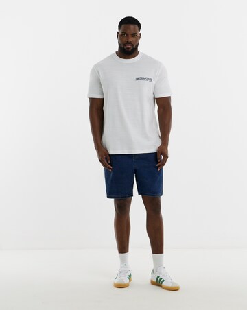 Jack & Jones Cassis Sketch Back Print Tee