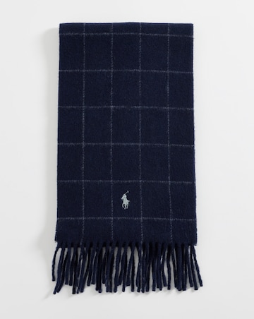 Polo Ralph Lauren Check Scarf - Navy