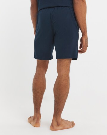 Boss Mix & Match Logo Lounge Short in Navy
