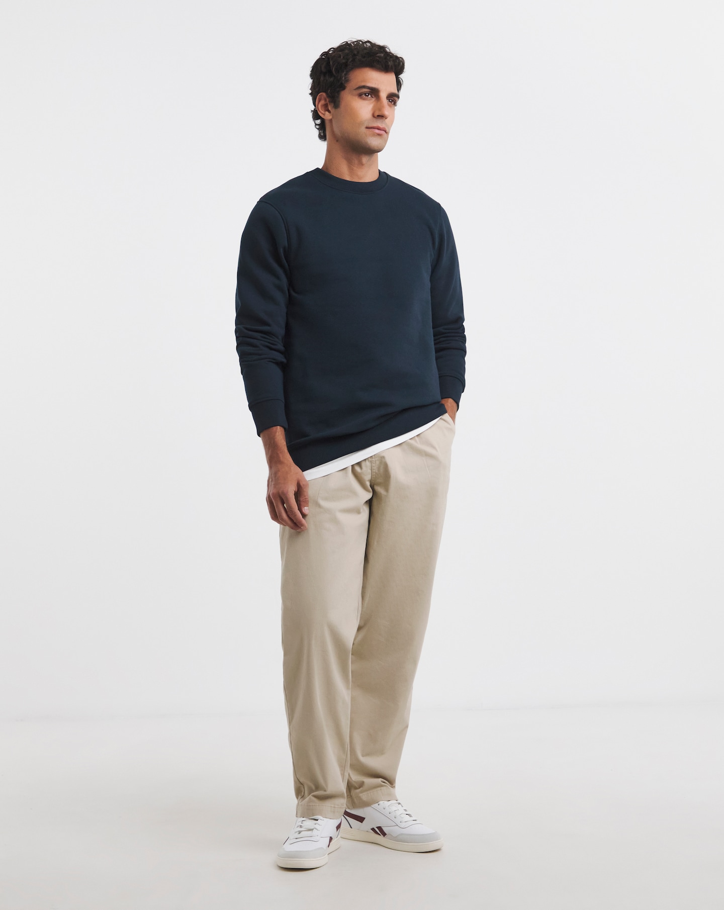 Pleat Front Loose Tapered Fit Chino | Jacamo