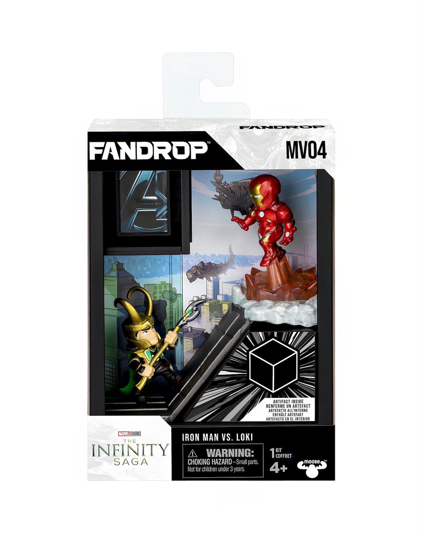 熟考/Ponder プロモ Marvel FaB FanDrop Marvel Iron Man vs Loki Figures | Jacamo