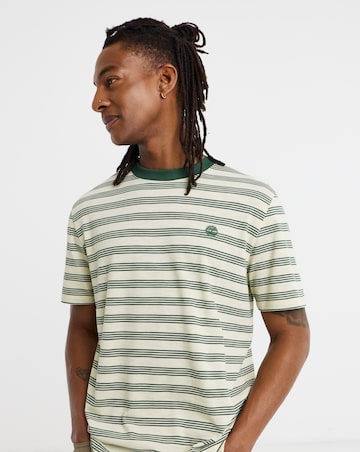 Timberland Striped Short Sleeve Tee