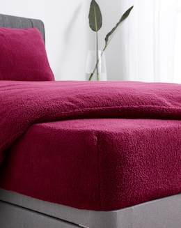 Fleece 35cm Deep Fitted Sheet
