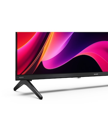 SHARP 1T-C32HE3245KB 32in QLED HD Ready Smart TiVo LED TV with Freely