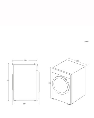 Hoover H-Dry 300 HLE V10DG-80 10kg Vented Tumble Dryer White + Install
