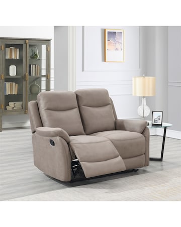 Aspull Manual Recliner 2 Seater Sofa