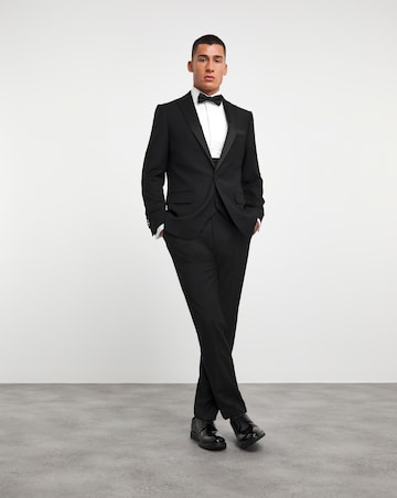 Cotton Poplin Dinner Shirt Set With Bow Tie