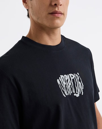 Napapijri Yukis Back Graphic T-Shirt - Black