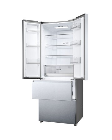 Haier HFR5719ENMG 70cm French Door Fridge Freezer - Silver