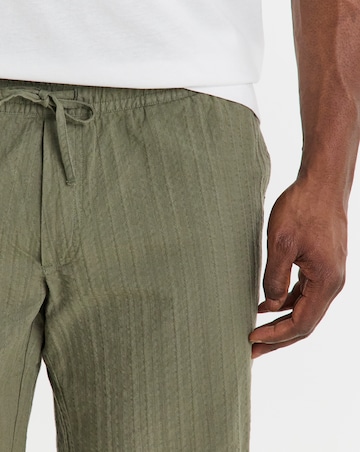 Jack & Jones Jaiden Tyson Textured Short - Green