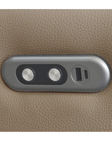 Aspire Corvan Leather Recliner 2 Seater